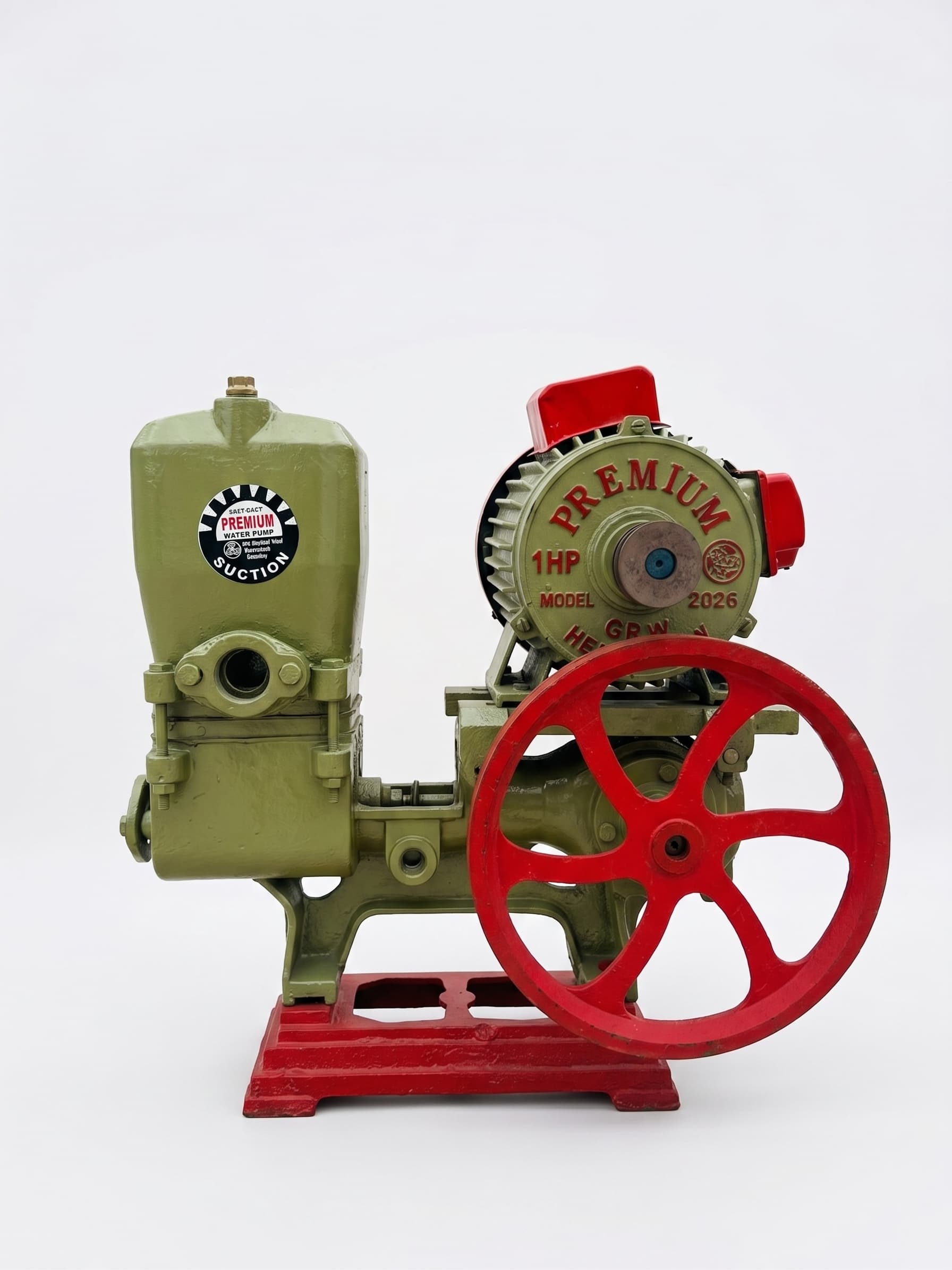1HP Premium Full Load HD Copper Motor + 2HP Premium GD50000 Set